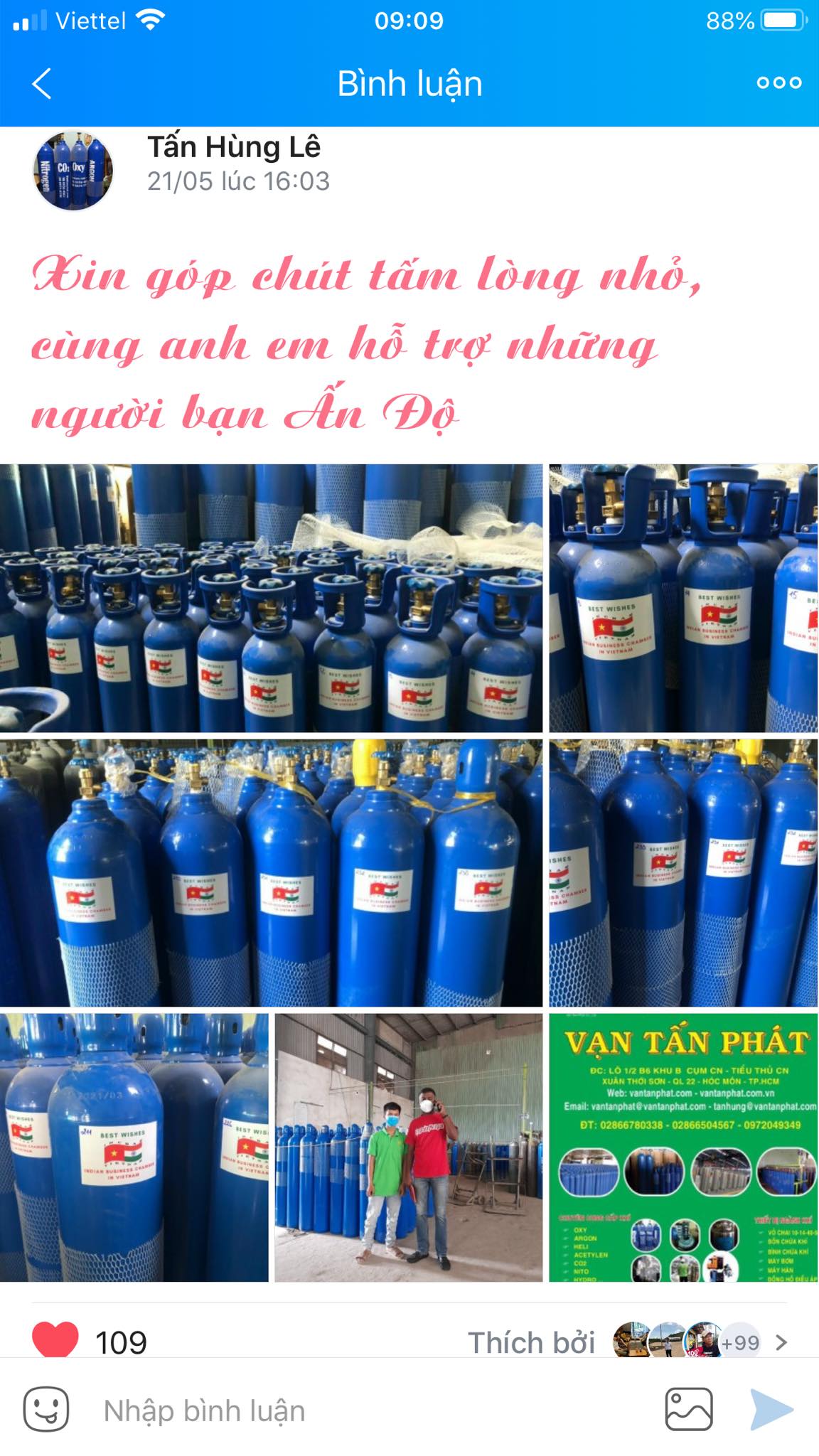 bình oxy