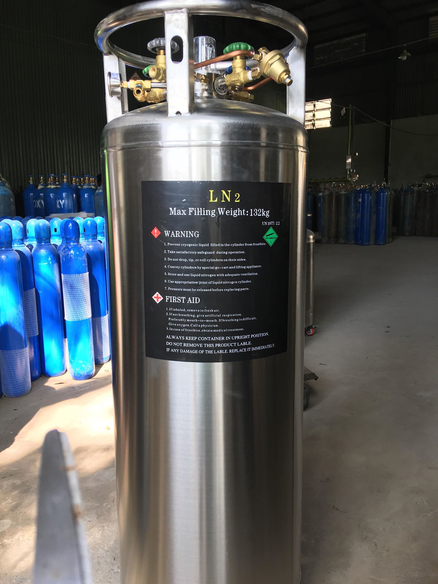 bồn ni tơ lỏng cao áp