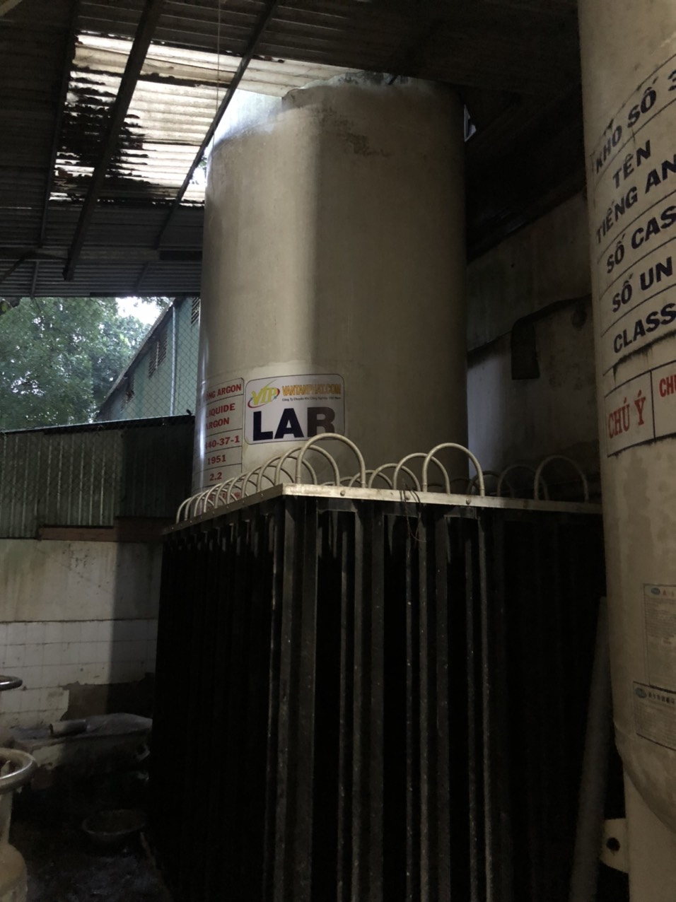 bồn argon lỏng